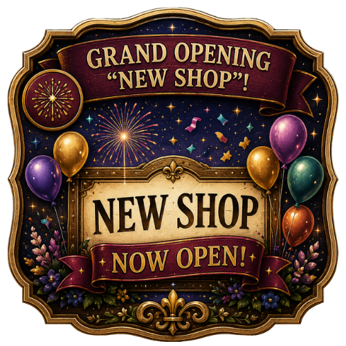 Grand Opening Package - For NEW Shops