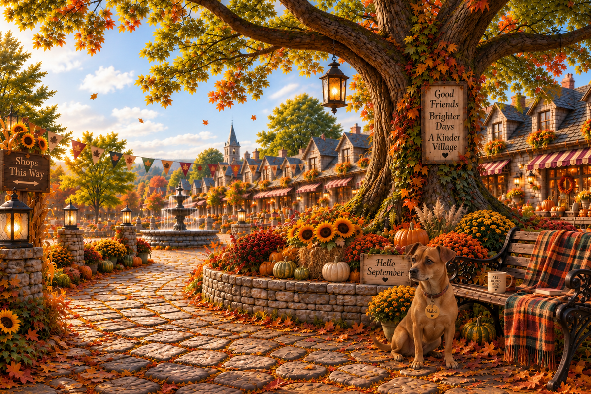 The Tree of Kindness in The Chix Vendor Village